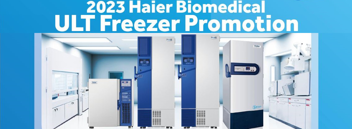 Haier Biomedical ULT Freezers Promo 2023