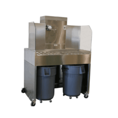 TBJ Downdraft Bedding Scrapping Station  Model BSS-2DD