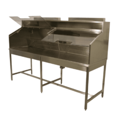 TBJ Semi-Enclosed Dual User Backdraft Workstation  Model 30-96 BD-SE-DU