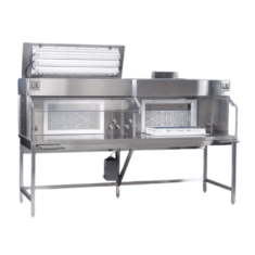 TBJ Semi-Enclosed Dual User Backdraft Workstation  Model 30-90 BD-SE-DU