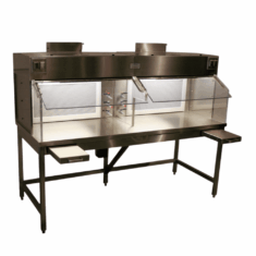 TBJ Semi-Enclosed Dual User Backdraft Workstation  Model 30-60 BD-SE-DU