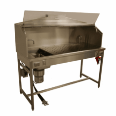 TBJ Semi-Enclosed Backdraft Workstation  Model 30-72-S SE-BD