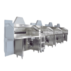 TBJ Semi-Enclosed Backdraft Workstation  Model 25-60-S BD-SE