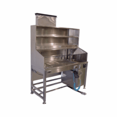 Semi-Enclosed Downdraft Workstation 26-60-S DD-SE with sink