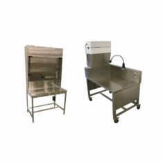 Self-Contained Backdraft Workstations